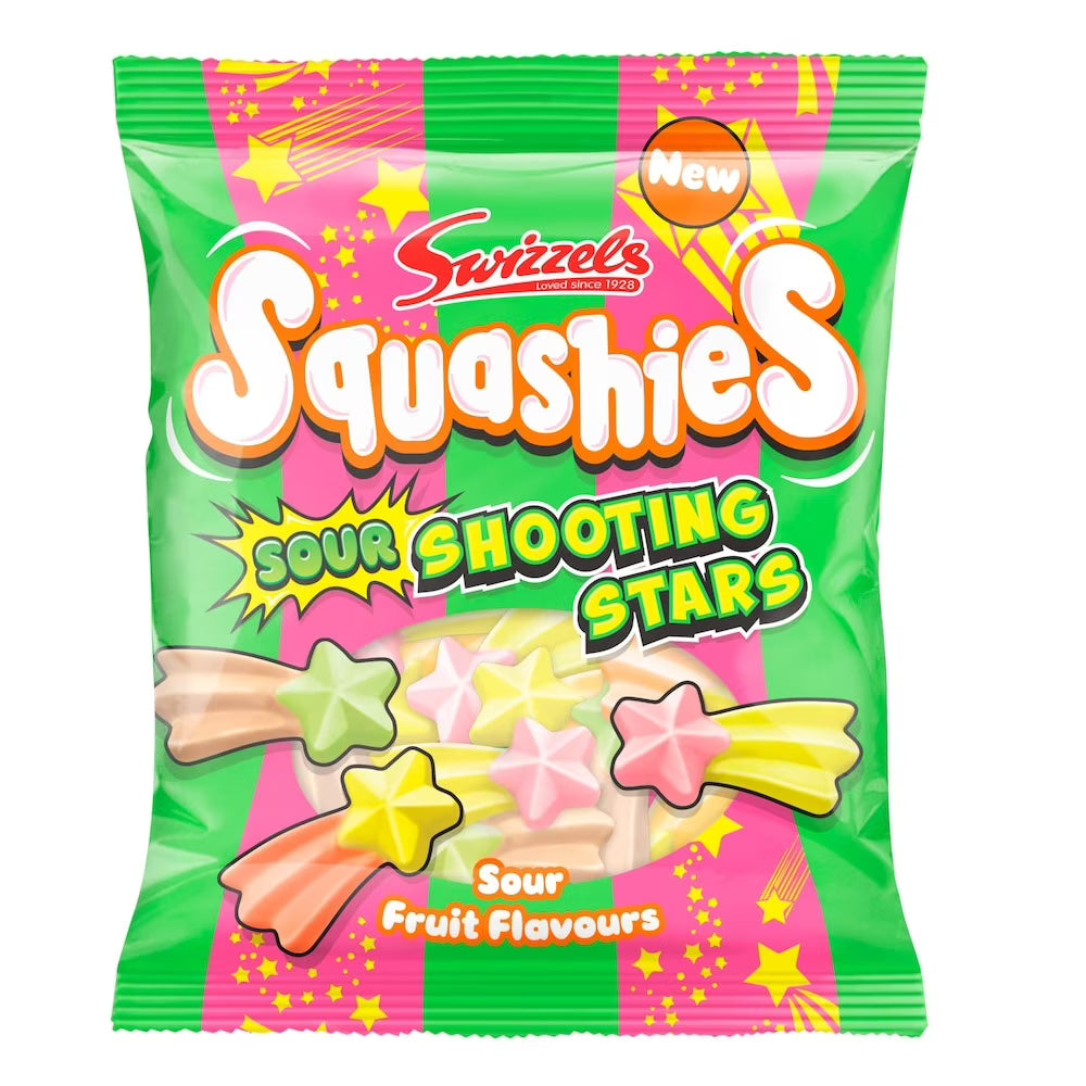 Squashies Sour Shooting Stars UK