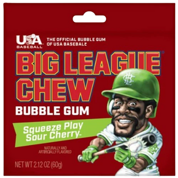 Big League Chew Squeeze Play Sour Cherry