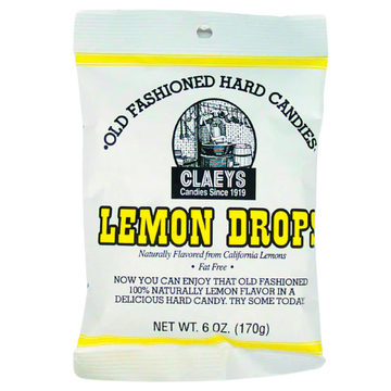 Claeys Old Fashioned Lemon Drop Hard Candy