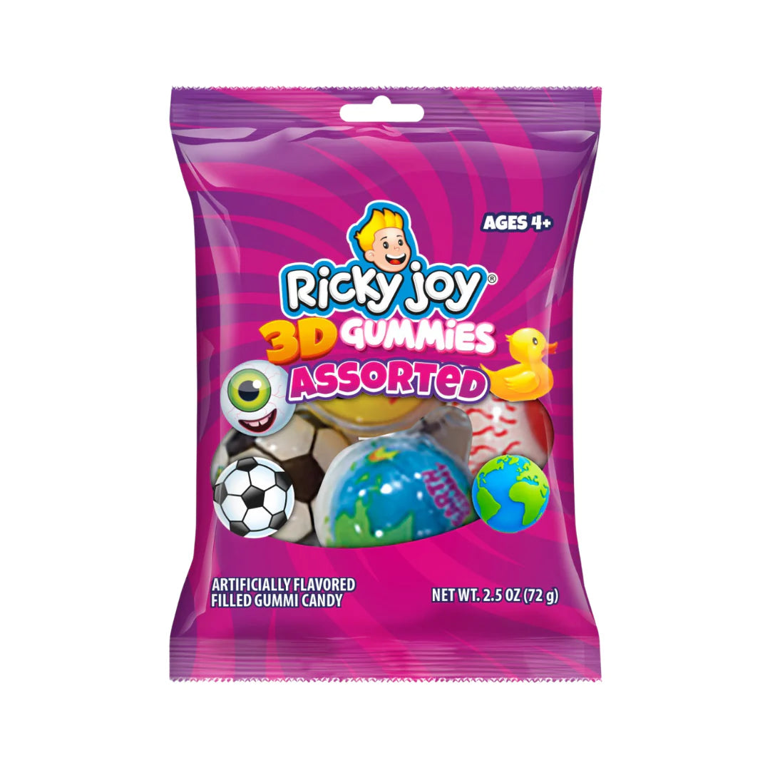 Ricky Joy Assorted 3D Gummies