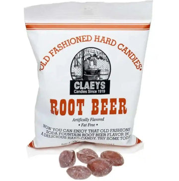 Claeys Old Fashioned Root Beer Hard Candy