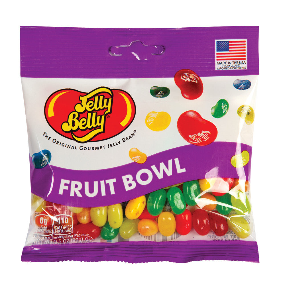 Jelly Belly Fruit Bowl Jelly Beans 3.5 OZ Bag