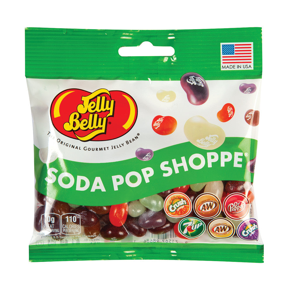 Jelly Belly Soda Pop Shoppe Jelly Beans 3.5 OZ Bag