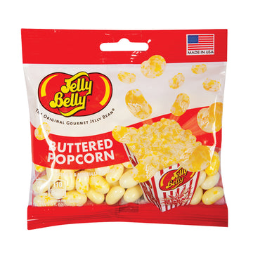 Jelly Belly Buttered Popcorn Jelly Beans 3.5 OZ Bag