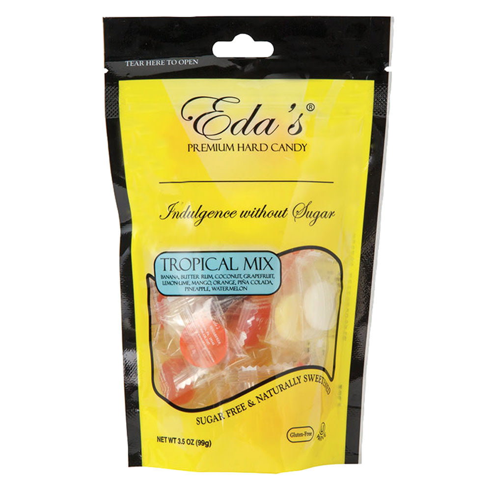 Eda's Sugar Free Tropical Mix 3.5 OZ Pouch