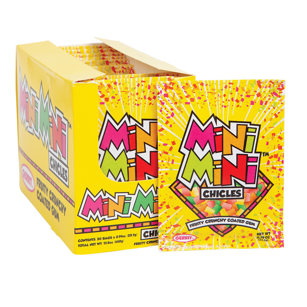 MINI MINI CHICLES FRUIT GUM 0.79 OZ