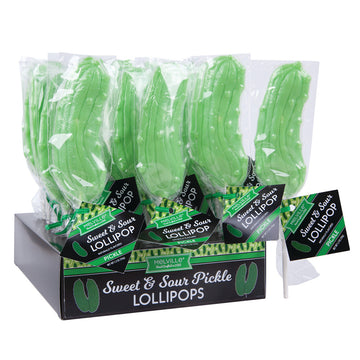 Melville Sweet & Sour Pickle Lollipops 1.2 OZ