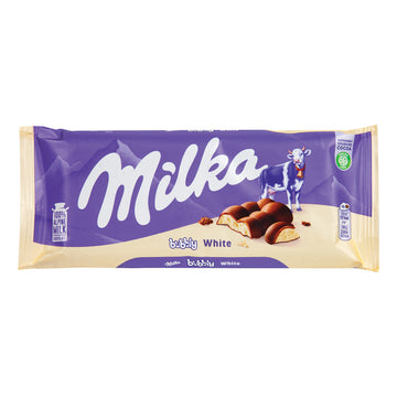 Milka White Bubbly Bar