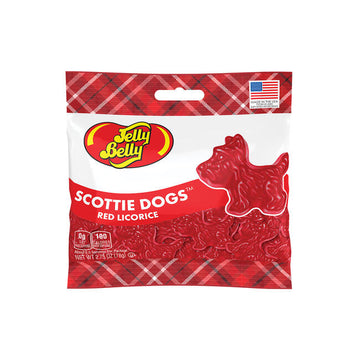 Jelly Belly Scottie Dogs Red Licorice