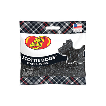 Jelly Belly Scottie Dogs Black Licorice