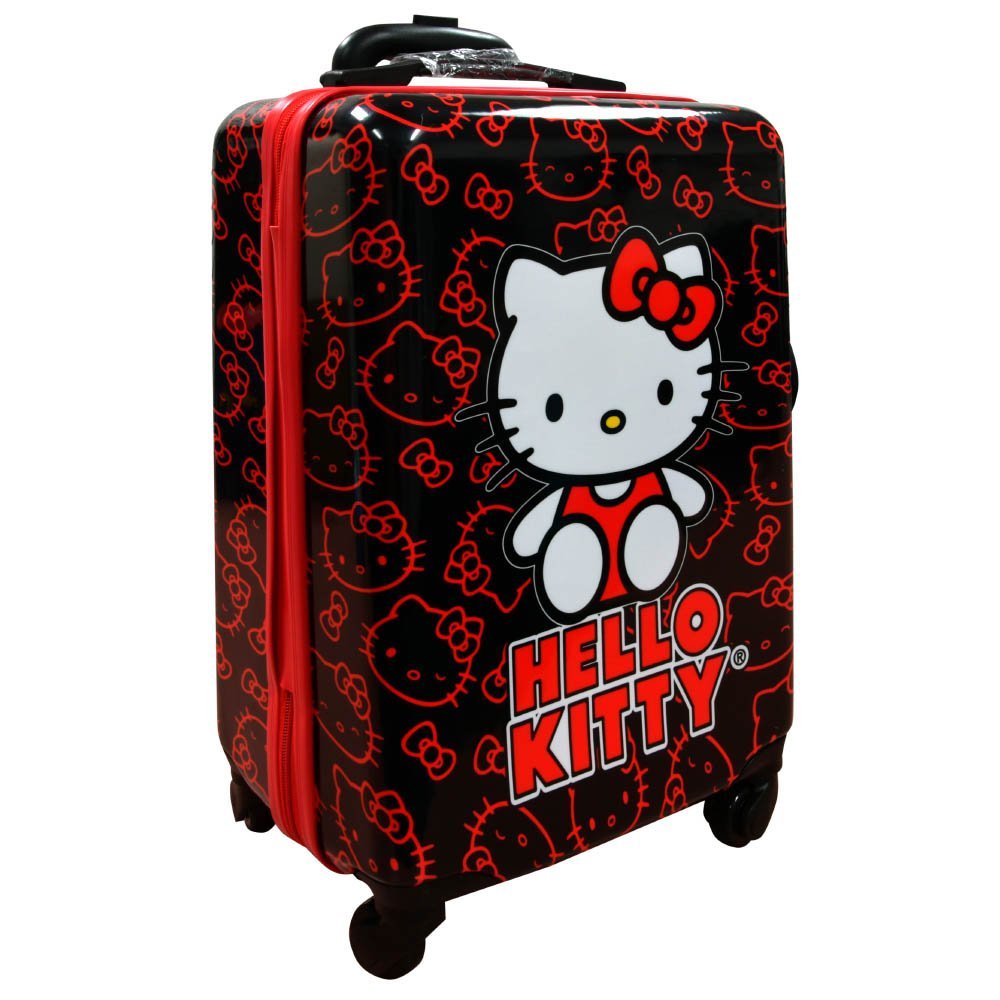 Hello Kitty Red 18" Hard Sided Luggage