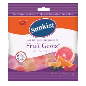 Sunkist Fruit Gems 3.1 Bag