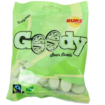 Bubs Goody Sour Pear Ovals